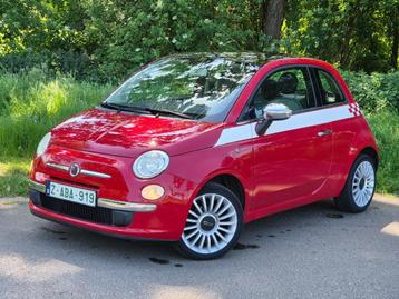 Fiat 500 - 1.3i - 122d km - Panodak - Airco - onderhoudsboek beschikbaar voor biedingen