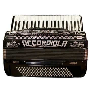 Accordiola Super Carmen, Musique & Instruments, Enlèvement, 120 basses, Accordéon à touches, Accordiola