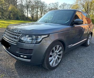 Range Rover Vogue 3.0TDIV6 190KW Full Carplay/Panorama 2014, Auto's, Land Rover, Automaat, Euro 5, Leder, Bruin