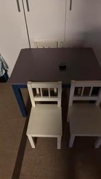 Kinder tafeltje met 4 stoelen, Kinderen en Baby's, Ophalen, Gebruikt, Tafel(s) en Stoel(en)