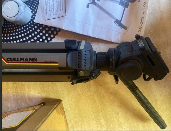 Support Cullmann Alpha 3200 (Stativ-System 3000), TV, Hi-fi & Vidéo, Photo | Trépieds & Rotules, Enlèvement ou Envoi