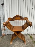 Savonarola ancienne chaise pliable, Antiquités & Art, Antiquités | Meubles | Chaises & Canapés