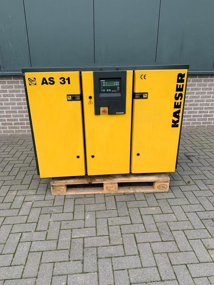 Kaeser as31 schroefcompressor, Doe-het-zelf en Bouw, Compressors, Zo goed als nieuw, Ophalen of Verzenden