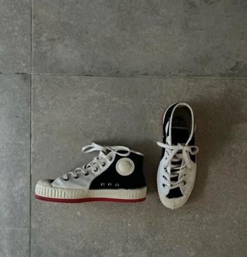 Cebo classics black and white - red outsole beschikbaar voor biedingen