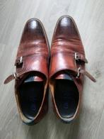 Lederen herenschoenen GioRGio, Vêtements | Hommes, Chaussures, Brun, Porté, Enlèvement, Chaussures à boucles