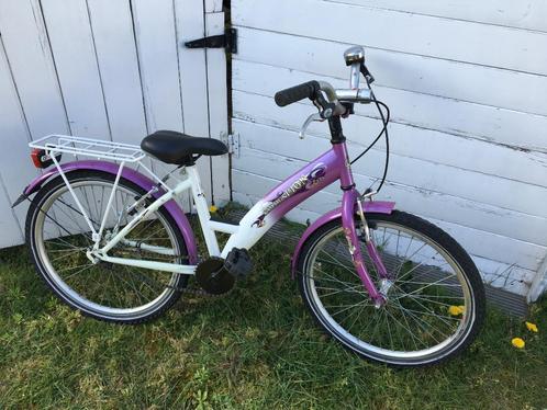 Meisjes fiets GOLDEN LION 22inch-als nieuw(met mandje), Fietsen en Brommers, Fietsen | Meisjes, Zo goed als nieuw, 22 inch, Handrem