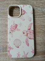 Hoesje roze schildpadjes iPhone 15, Verzenden