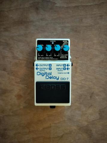 DD-7 Boss (delay effectpedaal) beschikbaar voor biedingen