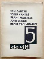De vijf Jan Cantré, Jozef Cantré, Frans Masereel, Boeken, Kunst en Cultuur | Beeldend, Ophalen of Verzenden