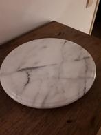 Art Deco ronde marmeren plateau, Antiek en Kunst, Ophalen of Verzenden