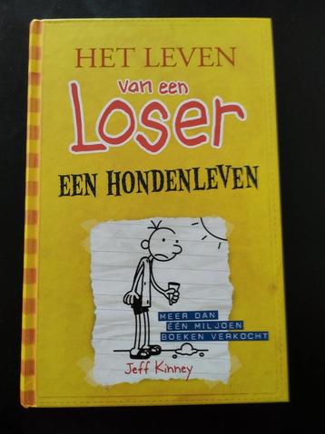 Boek het leven van een loser, een hondenleven, nieuwstaat  beschikbaar voor biedingen