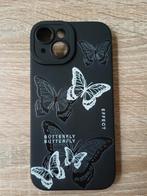 Hoesje vlinders voor iPhone 15, Verzenden, Nieuw, Hoesje of Tasje