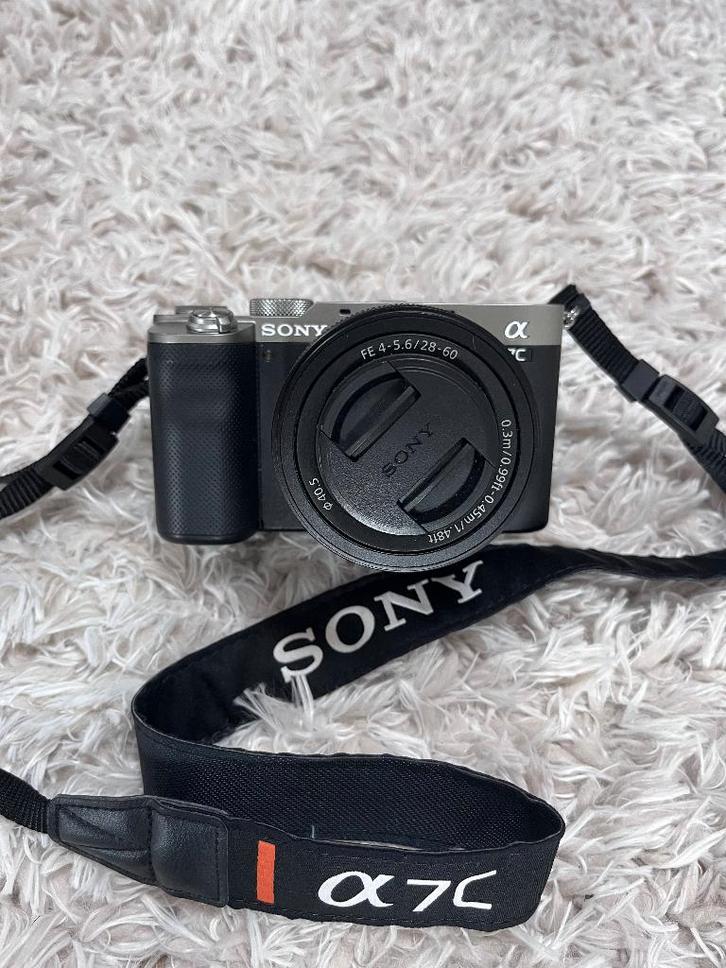 SONY A7C + Objectif 28-60mm | État impeccable + 3 Batteries, Audio, Tv en Foto, Fotocamera's Digitaal, Zo goed als nieuw, Spiegelreflex