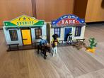 Playmobil Sheriff + Bank 4398, Ophalen, Zo goed als nieuw, Complete set