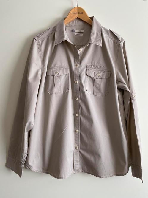 Blouse Safari en coton beige Aigle taille 42/44, Vêtements | Femmes, Blouses & Tuniques, Comme neuf, Taille 42/44 (L), Beige, Envoi