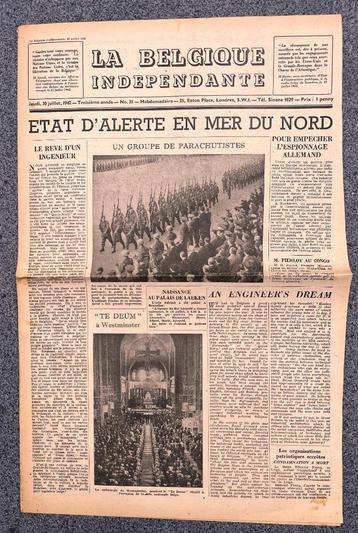 ABBL para SAS commando Piron 1942 Belgium beschikbaar voor biedingen