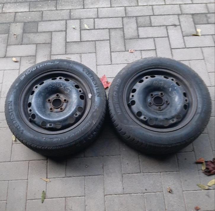 2 Audi A1,  15 inch stalen velgen (5x100), Auto-onderdelen, Overige Auto-onderdelen, Audi, Seat, Volkswagen, Skoda, Gebruikt, Ophalen