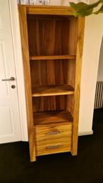 Houten uitstalkast, Ophalen, Gebruikt, Minder dan 150 cm, Met lade(s)