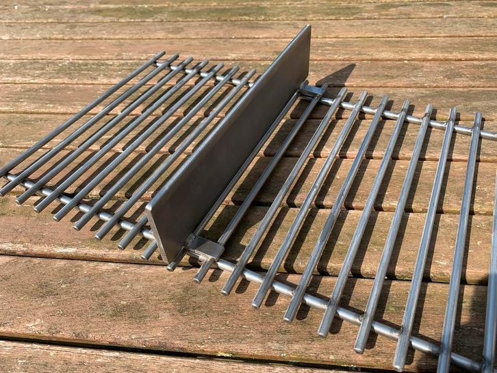 Kolenschot RVS voor indirect bbq op de Weber WGA, Tuin en Terras, Gasbarbecues, Nieuw, Verzenden