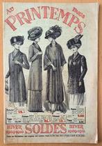Au Printemps Paris Hiver 1909-1910 Mode catalogus Parijs, Antiek en Kunst, Ophalen of Verzenden