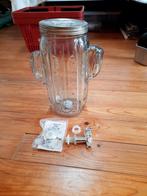 Glazen waterkaraf met 2 kraantjes, Ophalen of Verzenden