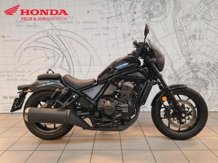 Honda CMX 1100 Dct Rebel (bj 2021), Motoren, Motoren | Honda, Bedrijf, Chopper, meer dan 35 kW