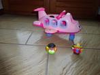 Fisher Price little people vliegtuig, Ophalen of Verzenden, Gebruikt, Speelset, Met geluid