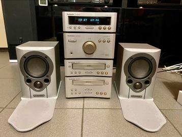 technics HD310 miniset  met mission luidsprekers beschikbaar voor biedingen