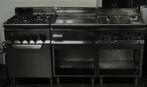 Cuisinière gaz naturel INOX, Elektronische apparatuur, Fornuizen, Ophalen, Gebruikt, 60 cm of meer, Grill