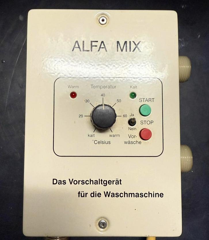 Alfa Mix water op zonne-energie voor wasmachines, Elektronische apparatuur, Wasmachines, Gebruikt, Voorlader, Energieklasse A of zuiniger