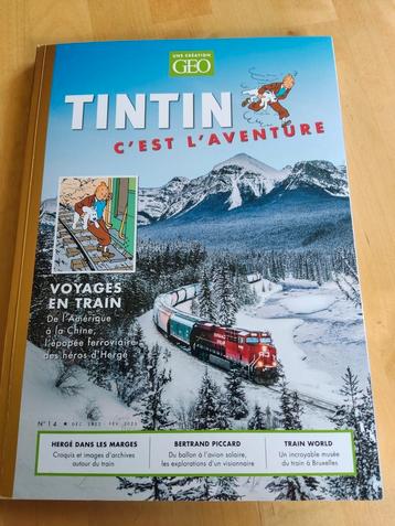 Édition de luxe Tintin/ Tintin par Geo en parfait état.