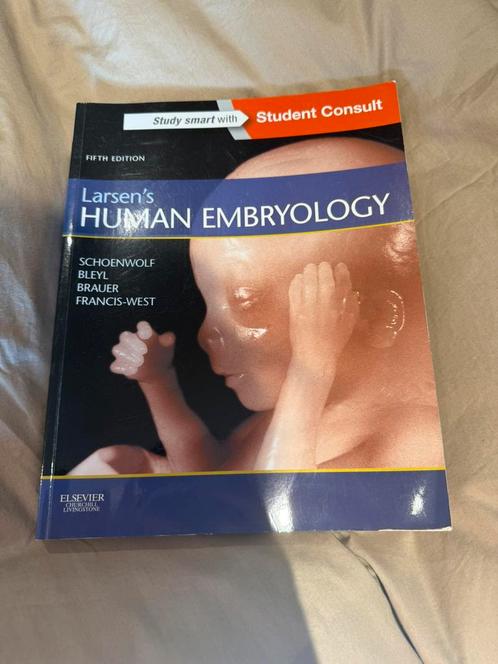 Larsen's Human Embryology 5e : With STUDENT CONSULT Online A, Boeken, Wetenschap, Zo goed als nieuw, Ophalen of Verzenden