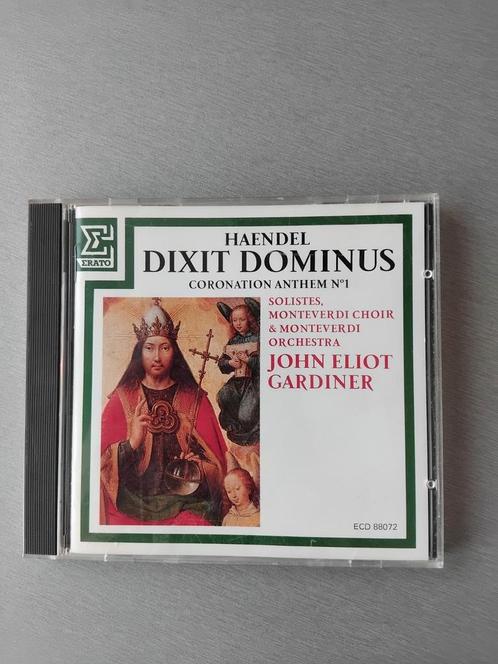 Cd. Handel. Dixit Dominus (Erato)., Cd's en Dvd's, Cd's | Klassiek, Zo goed als nieuw, Ophalen of Verzenden