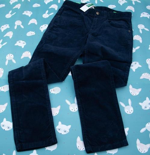 Corduroy Benetton navy XL 150 cm 10-11 jaar Nieuw, Kinderen en Baby's, Kinderkleding | Maat 146, Nieuw, Jongen, Broek, Ophalen of Verzenden