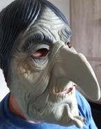 Halloween masker in silicone, Ophalen of Verzenden, Zo goed als nieuw, Feestartikel