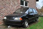 citroen ax diesel 4 deurs, Auto's, Citroën, Voorwielaandrijving, 4 deurs, Stof, Zwart