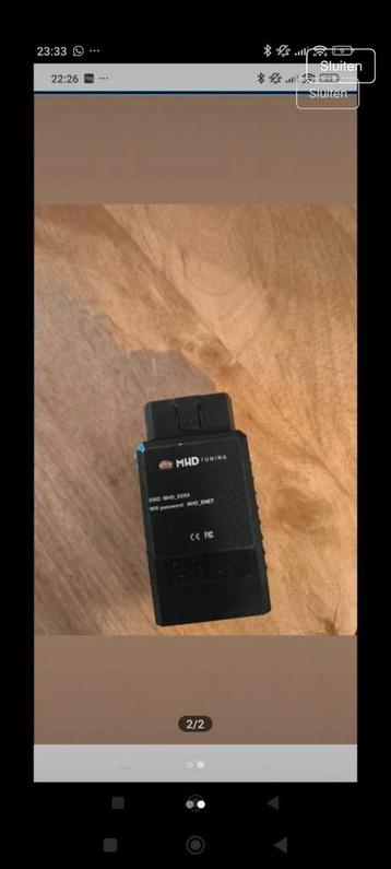 Mhd wifi II Obd adapter beschikbaar voor biedingen