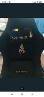 Gamingstoel MOET NU WEG!!, Ophalen, Zwart, Zo goed als nieuw, Gaming bureaustoel