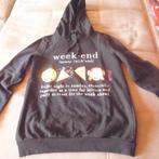 zwarte leuke sweater  met kap Small, Ophalen of Verzenden