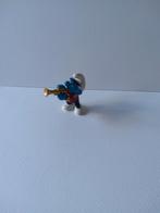 Smurfenfanfare met trompet, Ophalen of Verzenden, Gebruikt, Poppetje, Figuurtje of Knuffel