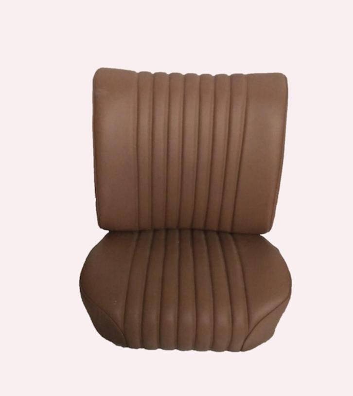 ID/DS Voorstoelhoes bruin leer gemonteerd  met nieuw schuim, Auto-onderdelen, Interieur en Bekleding, Citroën, Nieuw, Ophalen of Verzenden