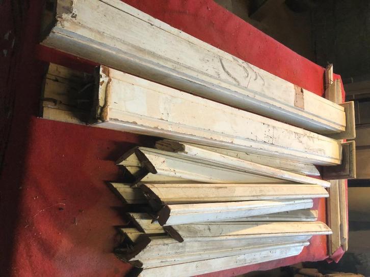 trapspijlen en twee sokkels,beginstuk en eindstuk, Doe-het-zelf en Bouw, Ladders en Trappen, Trap, Ophalen