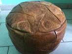 Pouf, Maison & Meubles, Canapés | Repose-pieds & Poufs, Comme neuf, Cuir