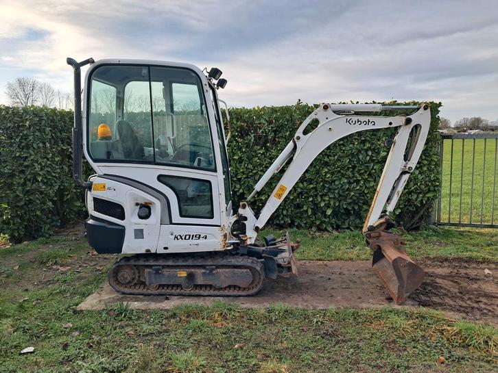 Kubota KX019-4 / Minikraan / Minigraver / Graafmachine, Articles professionnels, Articles professionnels Autre, Enlèvement
