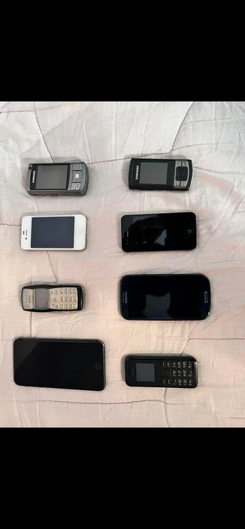 LOT DE TÉLÉPHONE LA MAJORITÉ FONCTIONNE beschikbaar voor biedingen