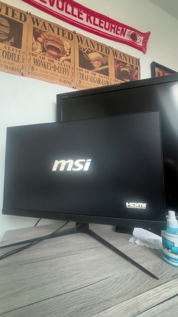 Msi monitor 32 inch 165hz, Computers en Software, Monitoren, Zo goed als nieuw, 151 t/m 200 Hz, HDMI, Gaming, In hoogte verstelbaar