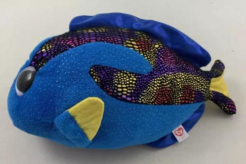 Ty Beanie Aqua Boo Fish Plush Kuscheltier Knuffel 2017 28 cm, Kinderen en Baby's, Speelgoed | Knuffels en Pluche, Zo goed als nieuw