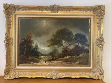 Belle peinture dans un cadre ancien, Enlèvement
