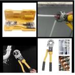 Hydraolische perstang met koffer kop 16mm tot 32mm, Doe-het-zelf en Bouw, Ophalen, Zo goed als nieuw