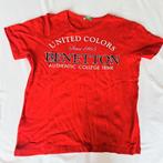 T-shirt garçon Benetton rouge T 8/9 ans neuf, Enlèvement ou Envoi, Garçon